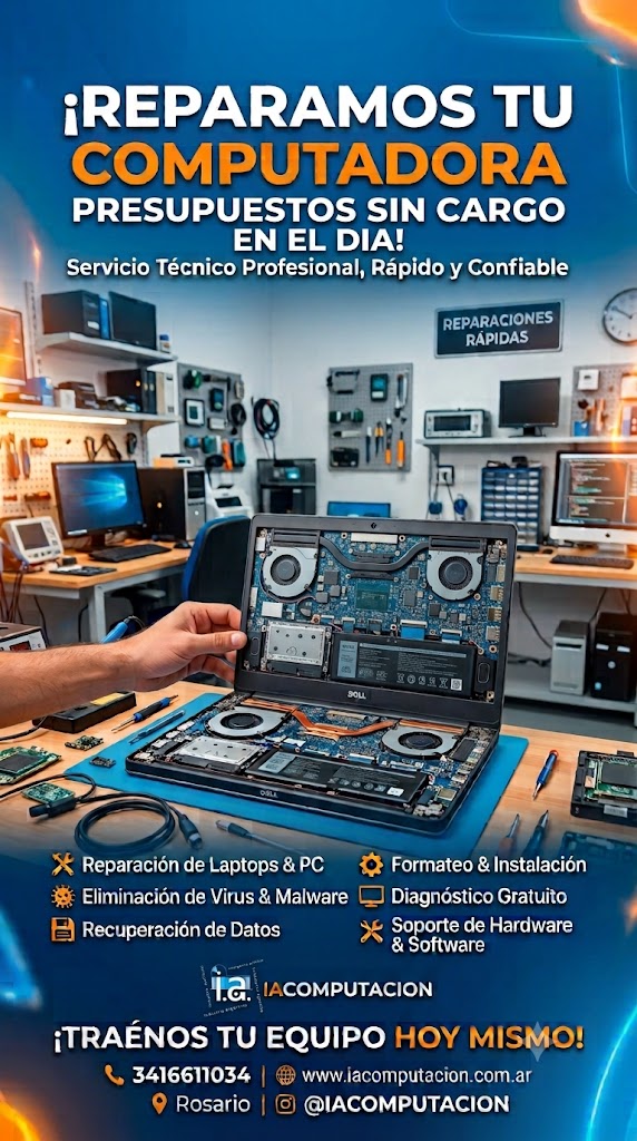 Reparamos tu Computadora - Presupuestos sin cargo